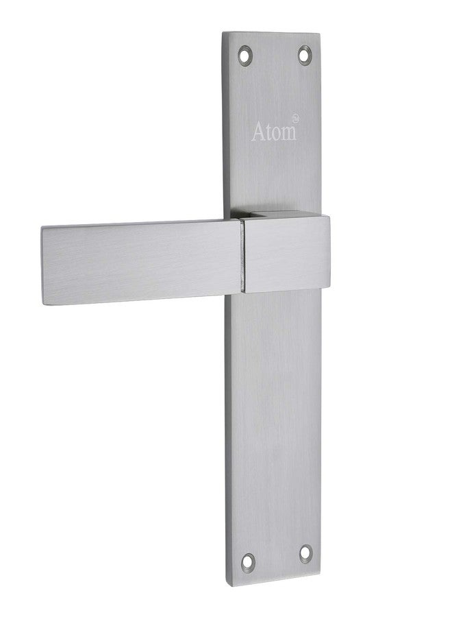 أتوم قفل باب بدون مفتاح من Atom للحمام والمطبخ والمرحاض، بلمسة نهائية فضية ساتان | مقبض باب شديد التحمل بدون مفتاح للمنزل والفندق والمكتب (WIH51CLOSED) - Image 4